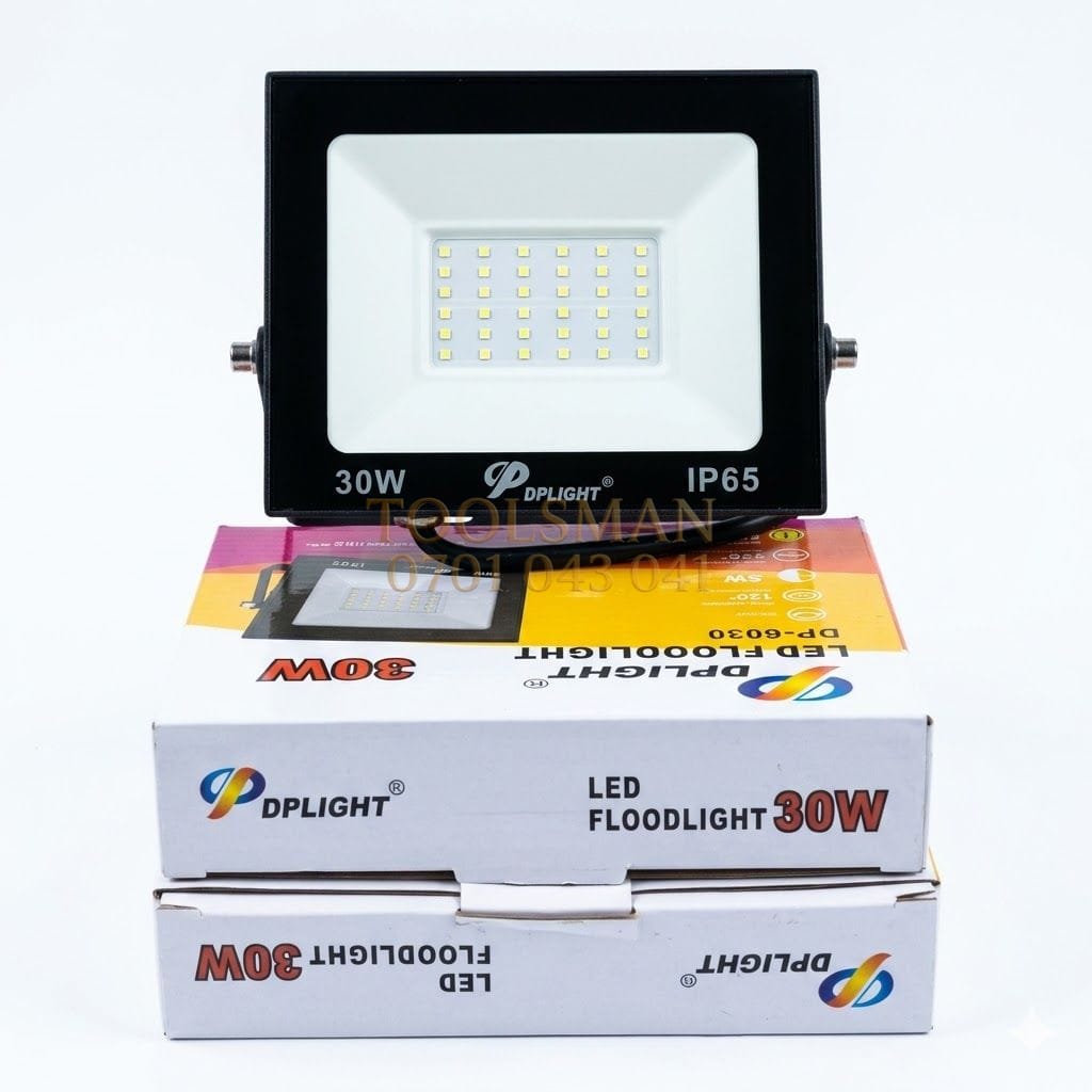 generic DPLIGHT 30W LED Floodlight DP-6030 IP65 Outdoor Security Lamp — floodlights, available in Nairobi
