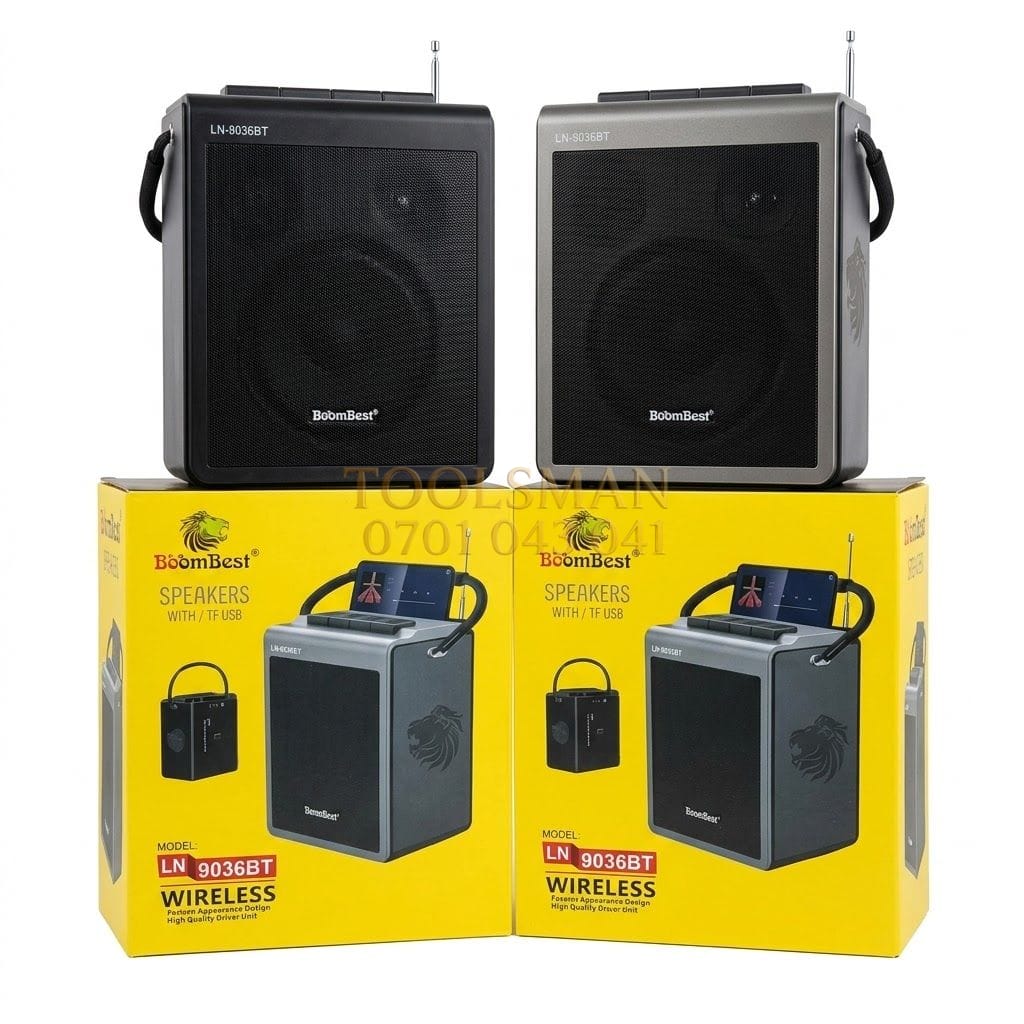 generic Boombest LN-9036BT Portable Bluetooth Speaker with FM Radio — bluetooth portable speakers, available in Nairobi