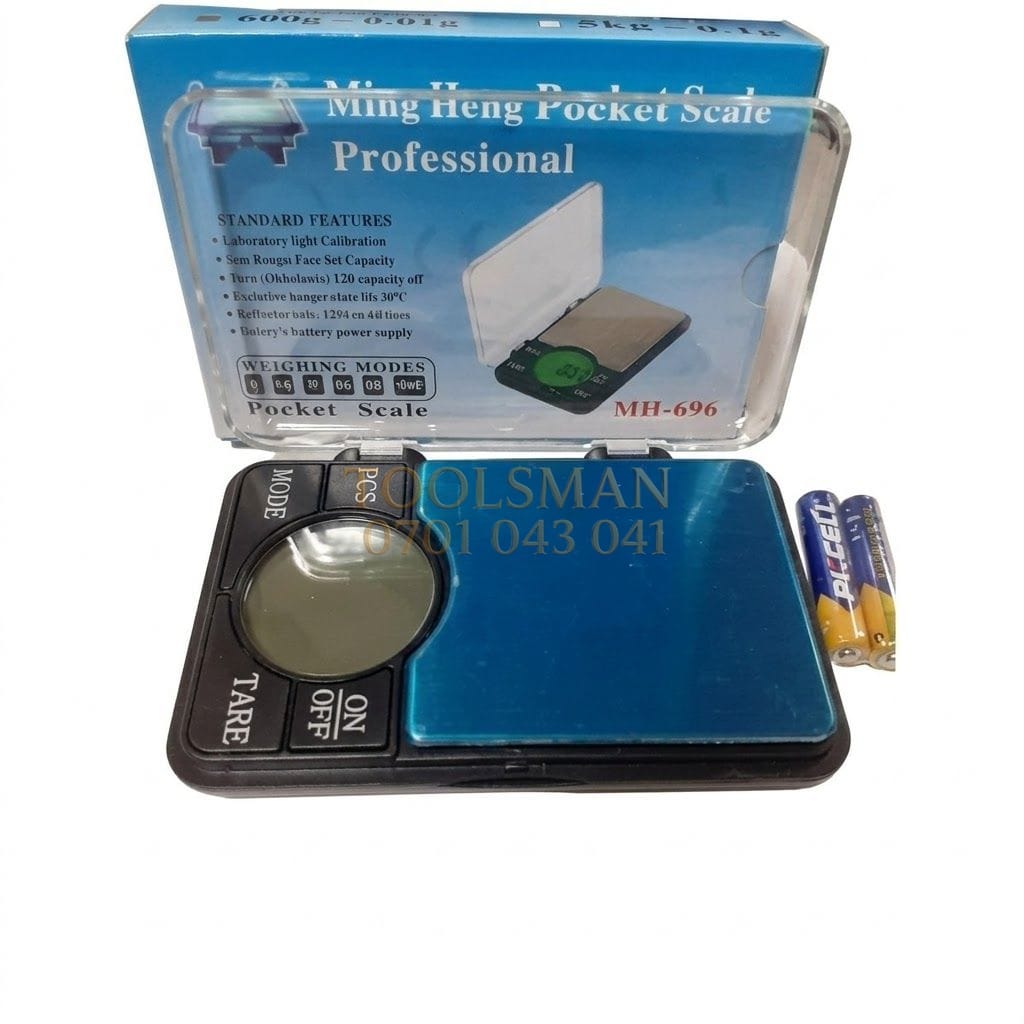 generic Ming Heng Pocket Scale MH-696: 600g/0.01g Digital Precision — weighing scales, available in Nairobi