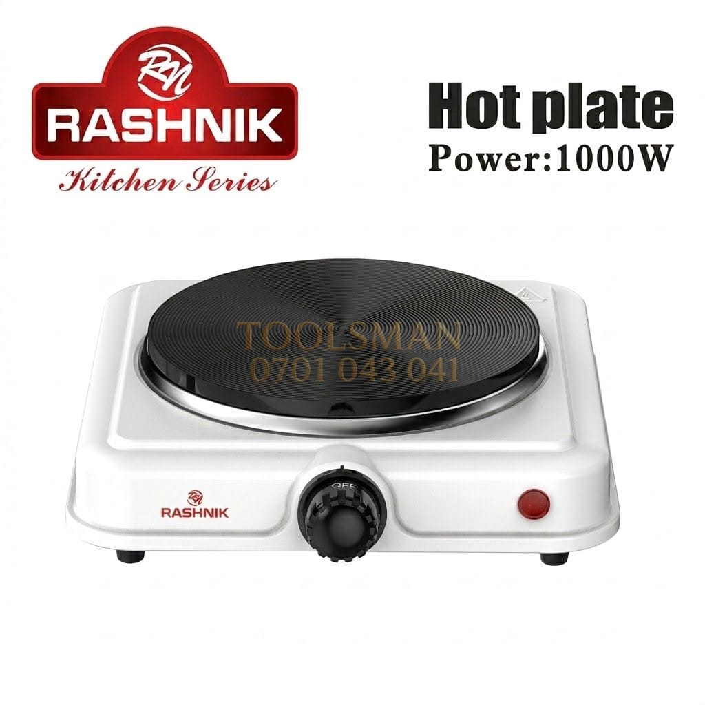 generic Rashnik 1000W Single Solid Electric Hot Plate Cooker — cookers hot plates, available in Nairobi