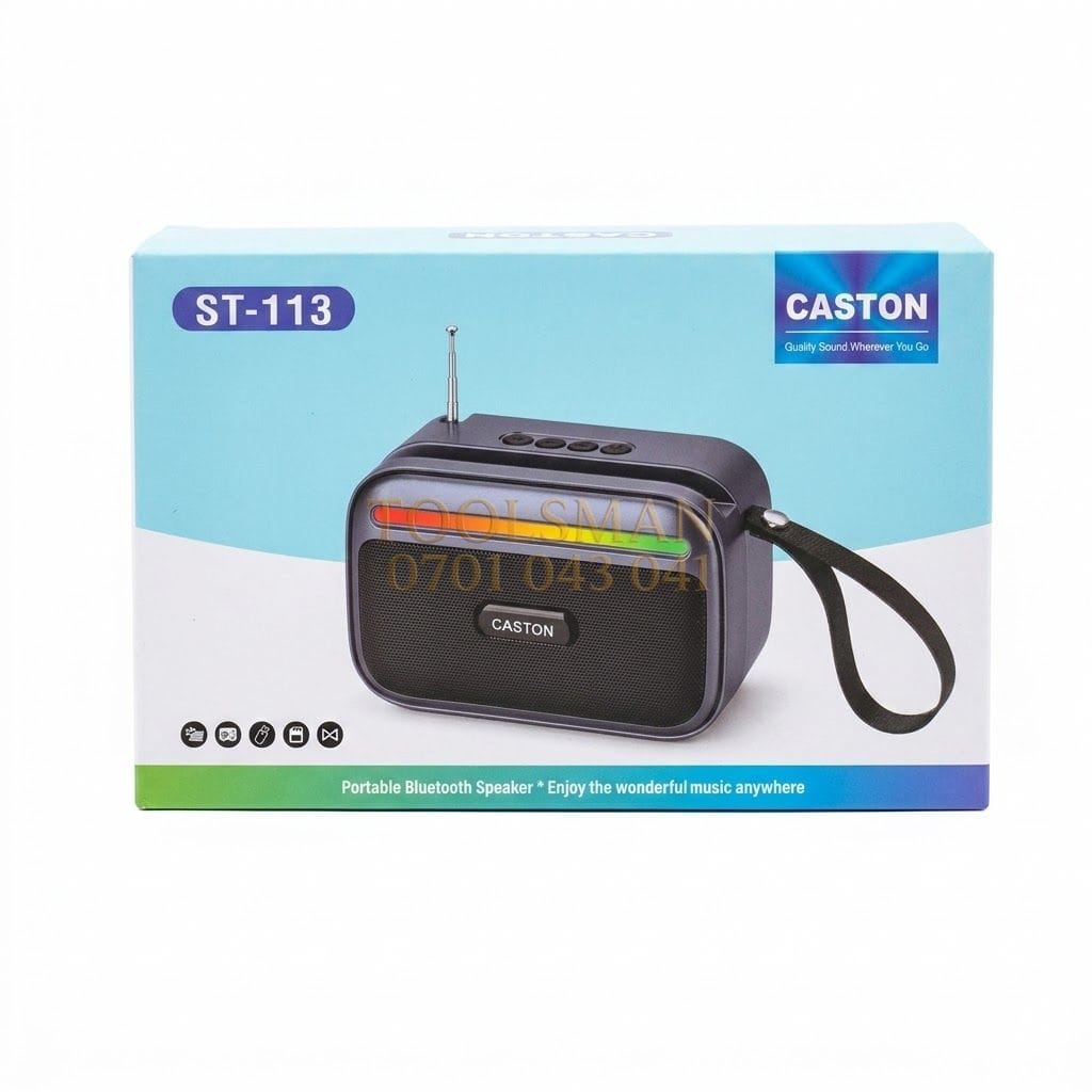 generic Portable Wireless Bluetooth Speaker.FM Radio,USB, TF Micro-SD Card-Caston ST-113 — bluetooth portable speakers, available in Nairobi