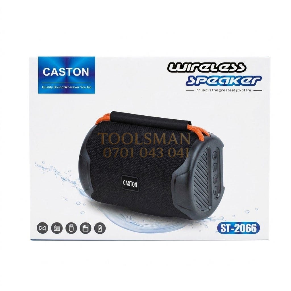 generic Wireless Bluetooth Speaker.FM radio, USB, TF Card-Caston ST-2066 — bluetooth portable speakers, available in Nairobi