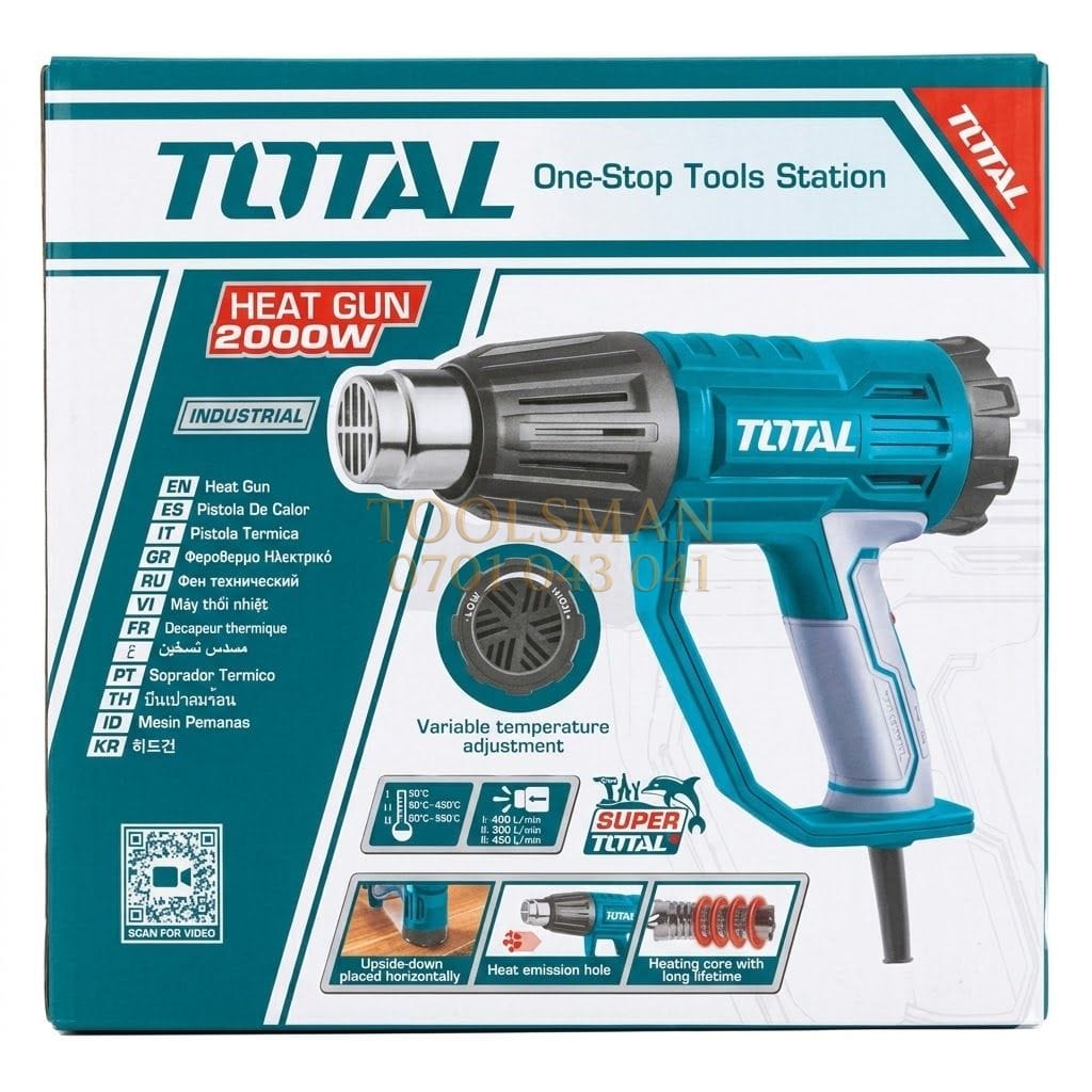 generic Total 2000W Industrial Variable Temperature Heat Gun — assorted tools, available in Nairobi