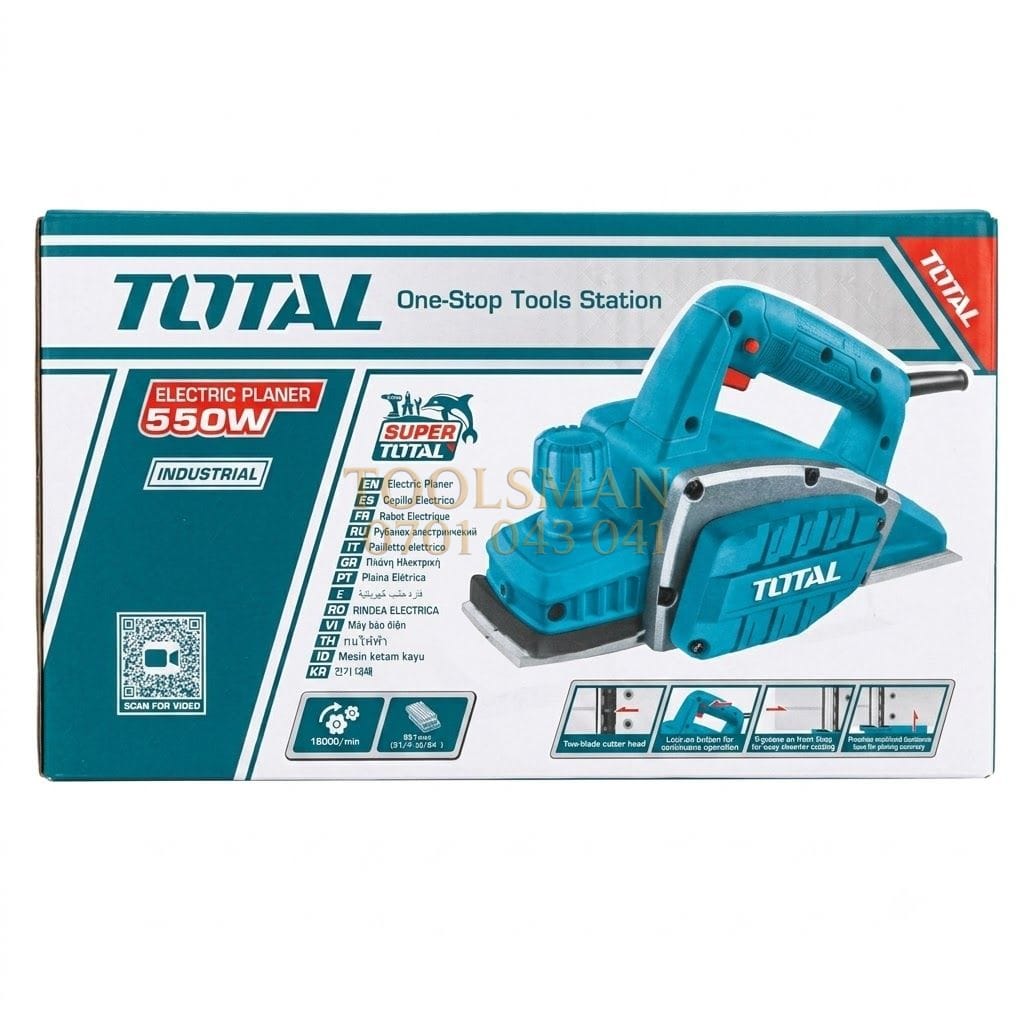 generic Total 550W Industrial Electric Planer Woodworking Tool — polishers routers sanders planers, available in Nairobi