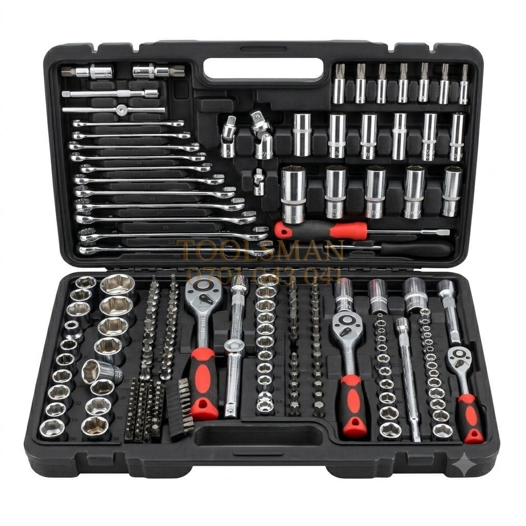 generic Professional 216-Piece Socket Wrench Set - Chrome Vanadium — tool sets, available in Nairobi