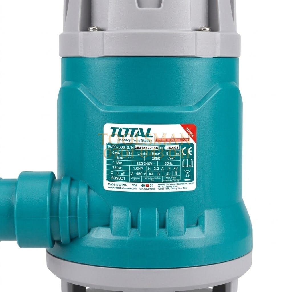 generic Total Submersible Sewage Pump 750W 1.0HP Dirty Water Pump.TWP87508 — submersible borehole pumps, available in Nairobi